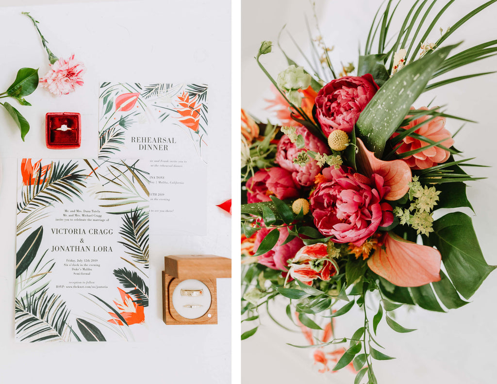 Victoria + Jon - A Vintage Hawaiian Wedding in Malibu