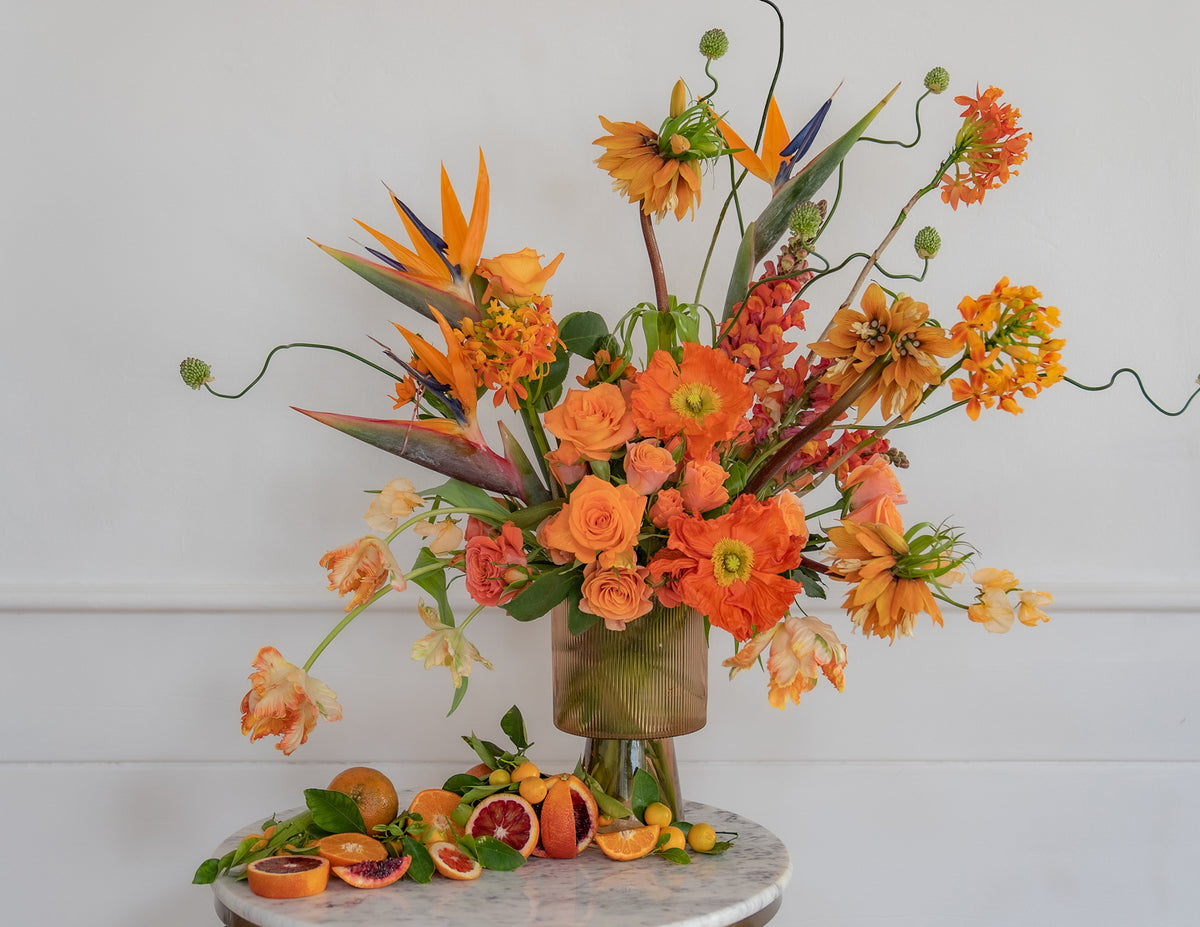 Custom Vases: All About Orange