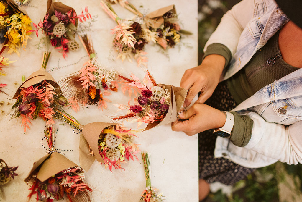 Mini Dried Floral Bouquet