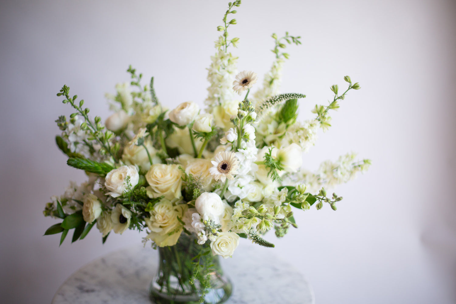 Monochromatic White Arrangement