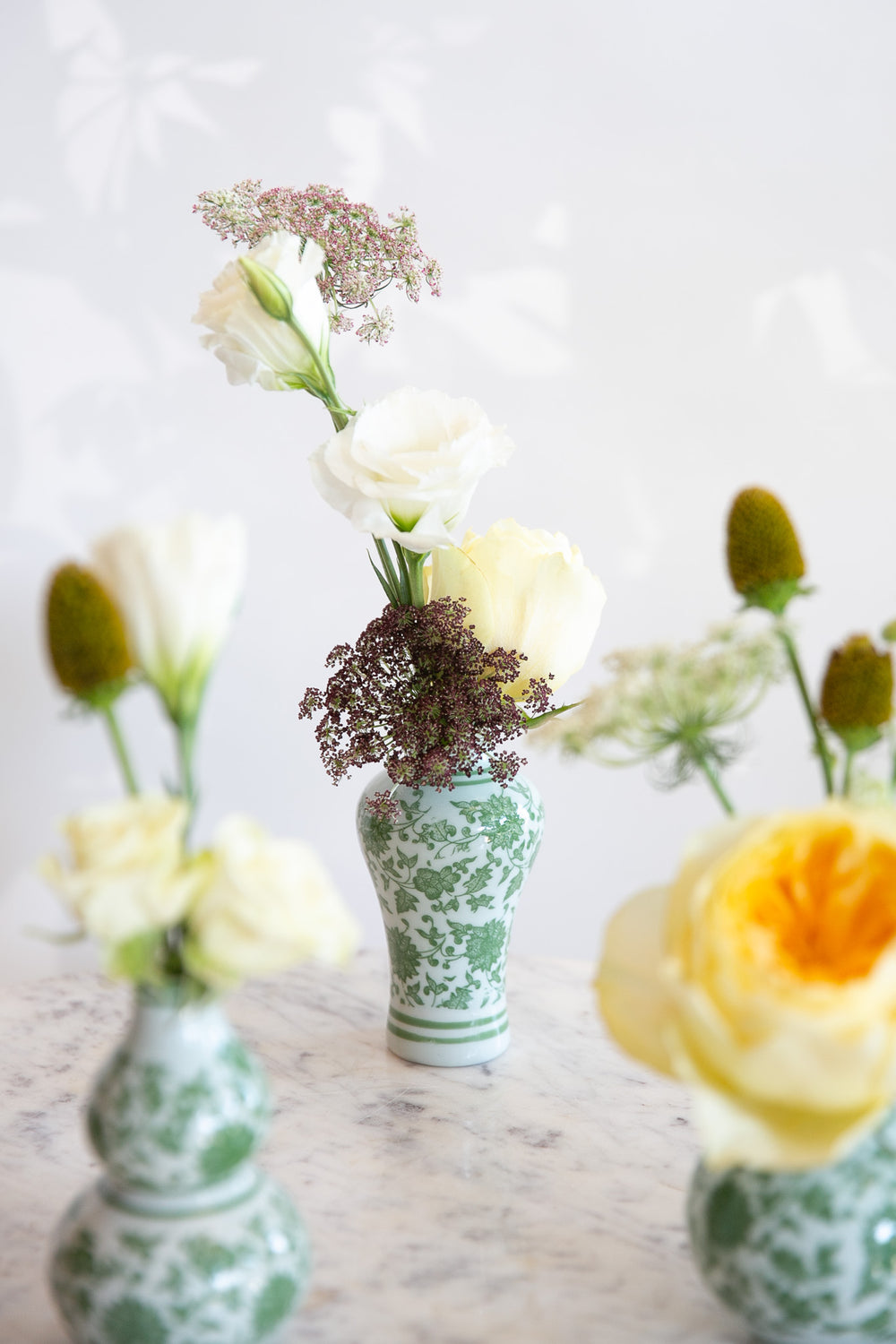 Bottles of Buds: Chinoiserie Trio