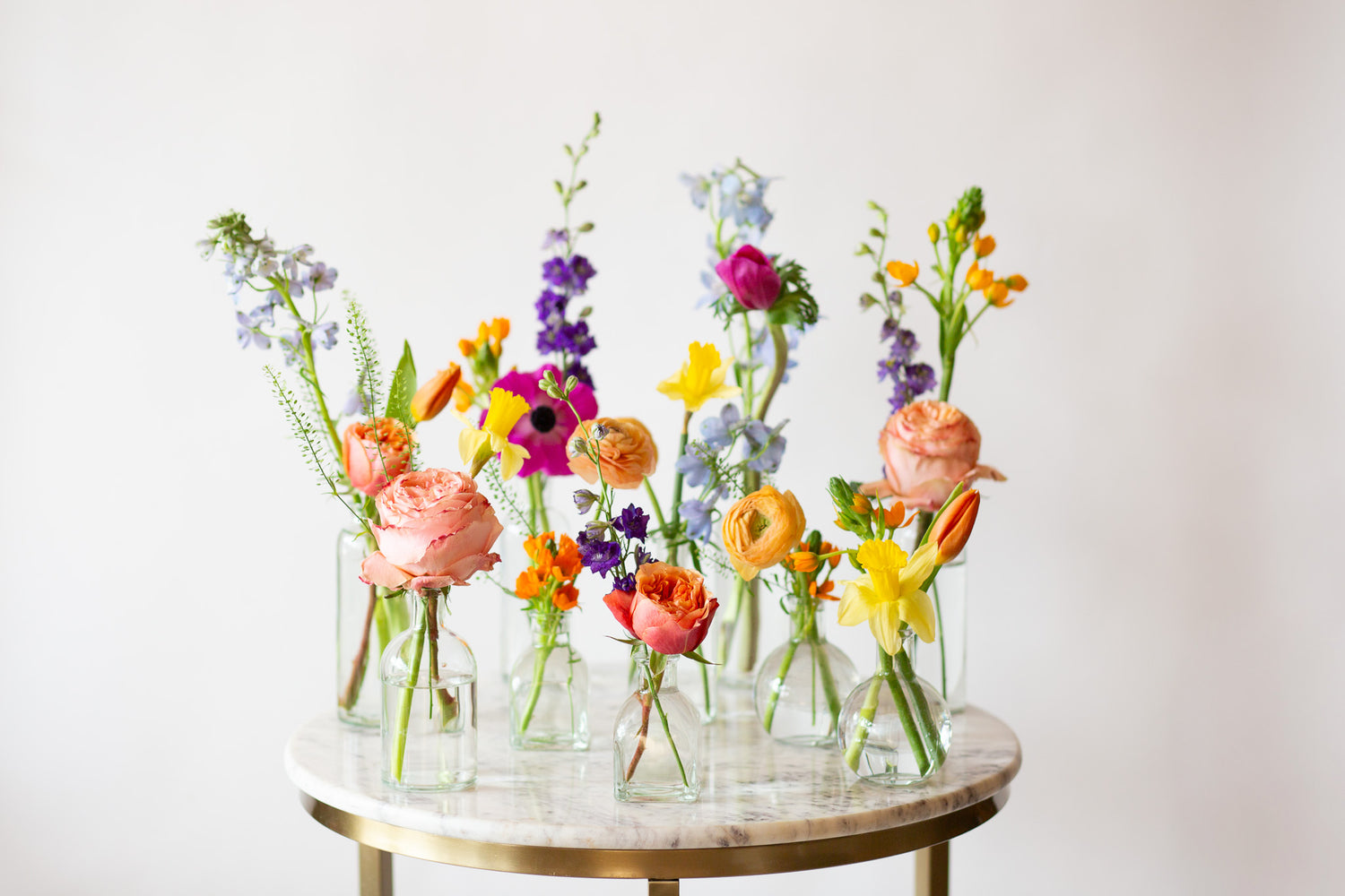 Bejeweled By You Bud Vases