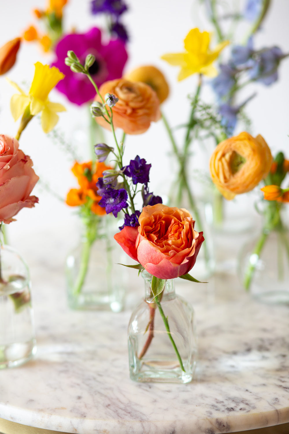 Bejeweled By You Bud Vases