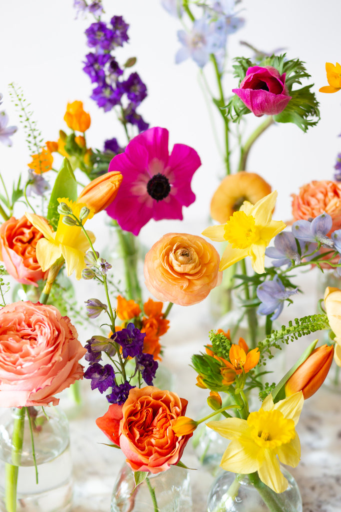 Bejeweled By You Bud Vases