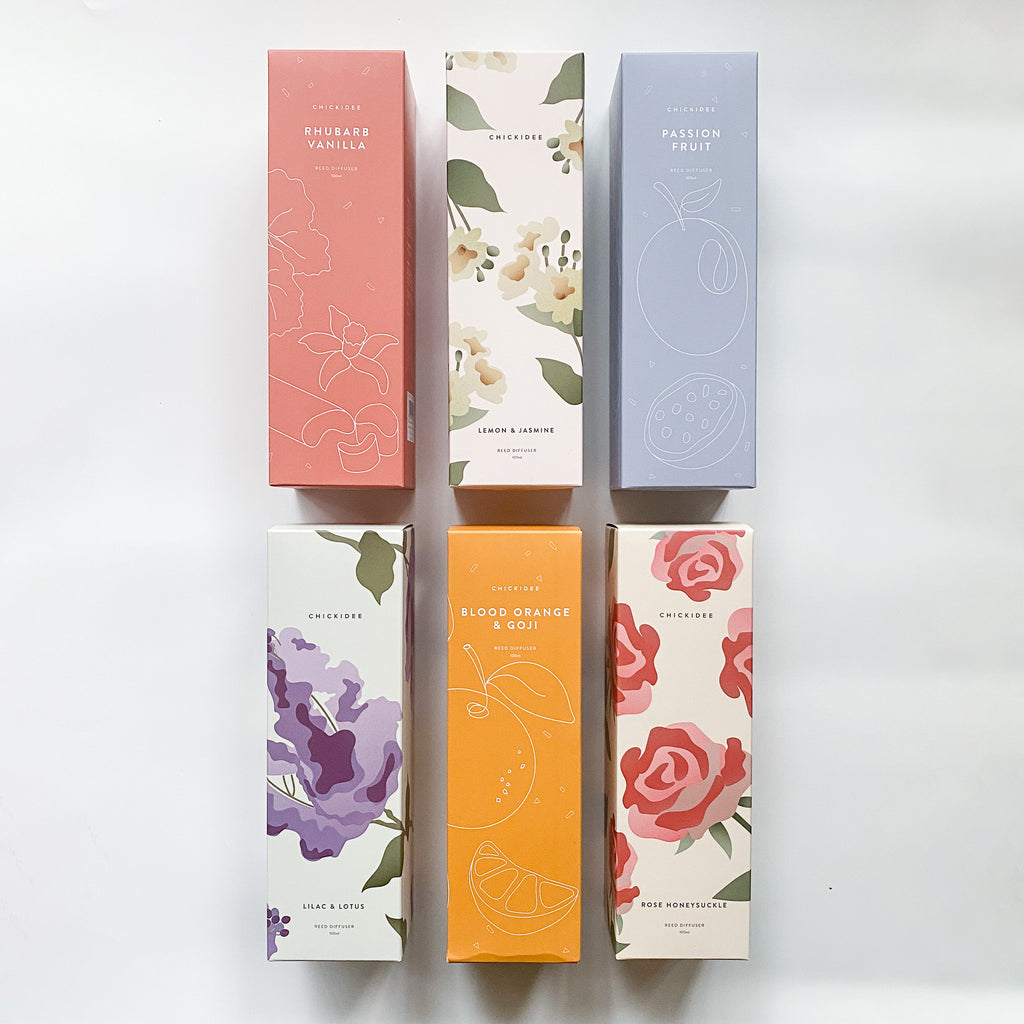 Reed Diffuser by Chickidee