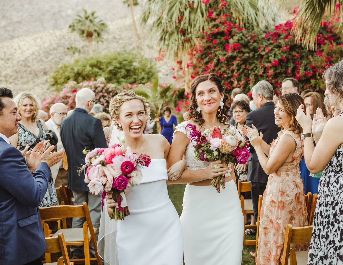 Katelyn + Sara's Gorgeous Palm Springs Nuptials