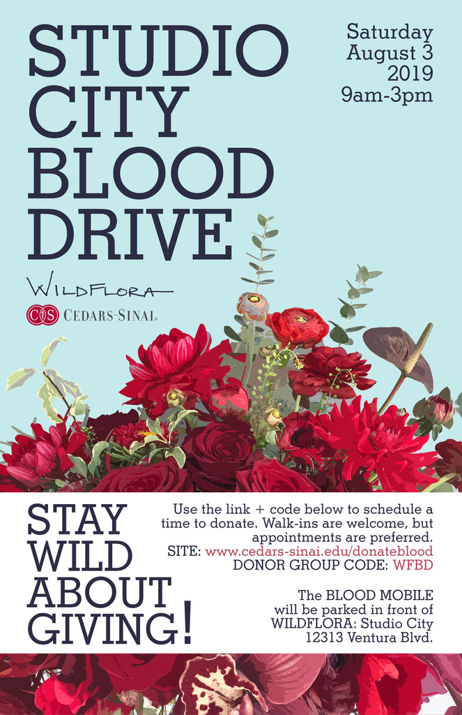 Join us on August 3rd for a Wild Blood Drive!