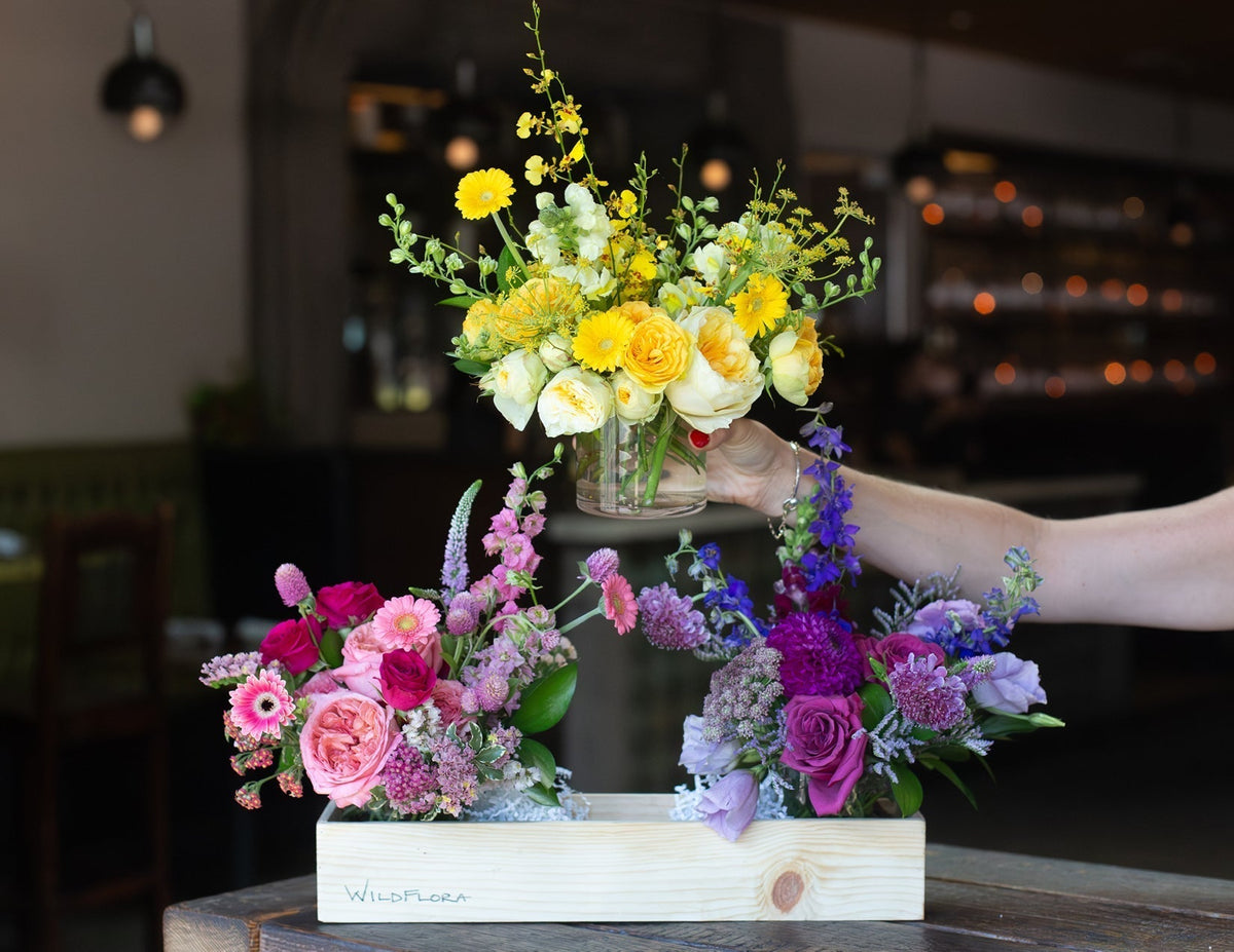 Time For A Flight of Flowers