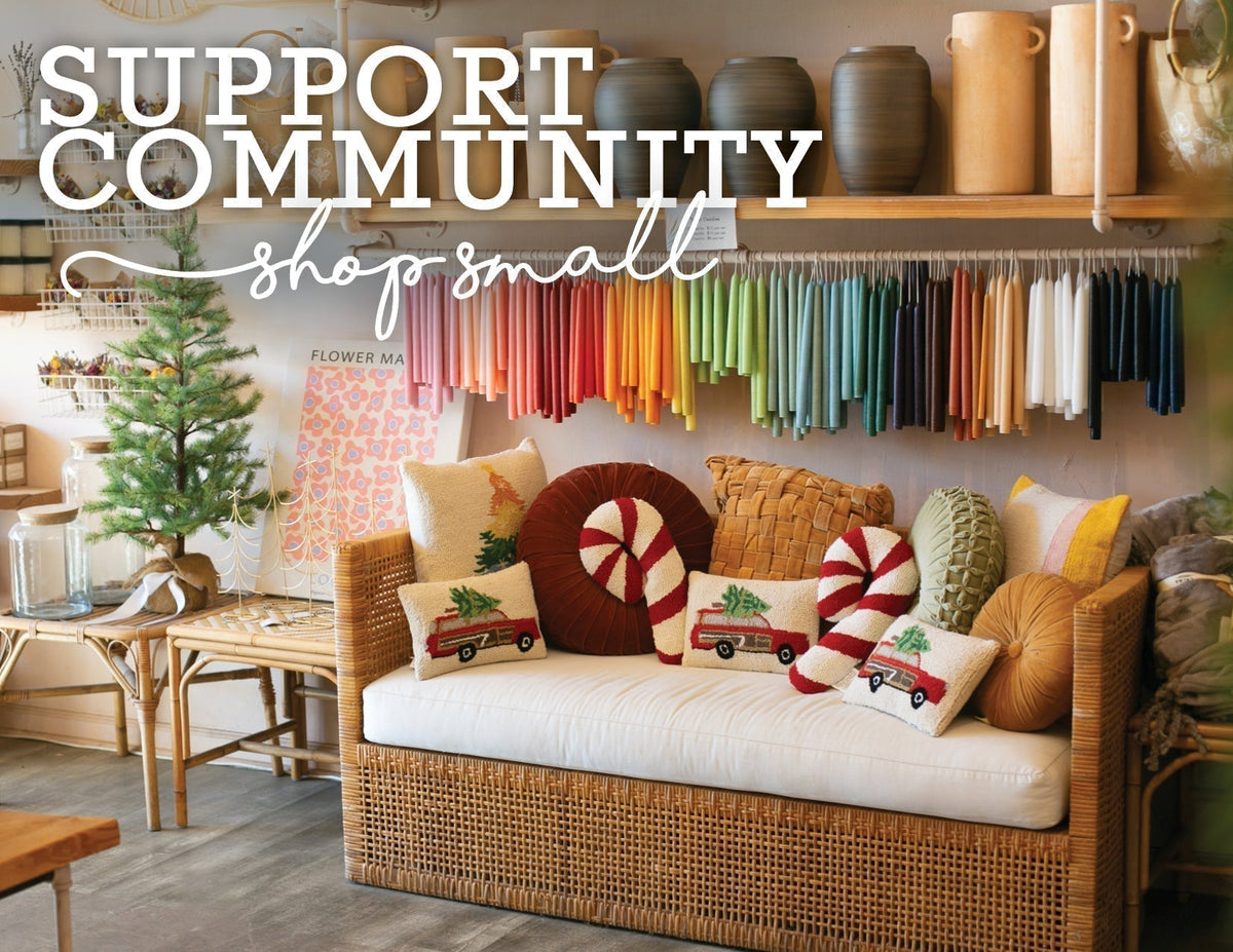 Feeling Festive and Shopping at Small Business