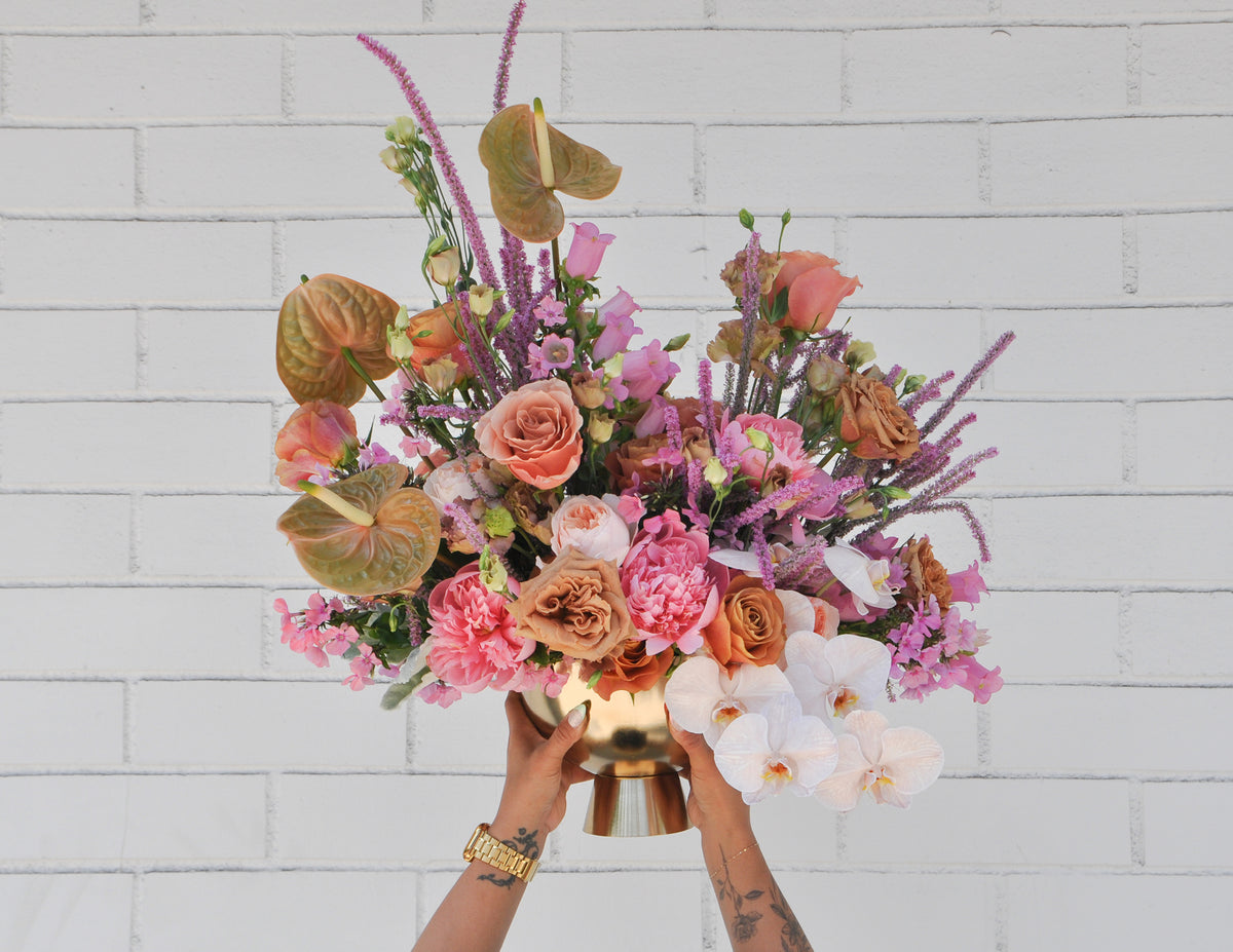 Florist's Choice: Pink + Toffee
