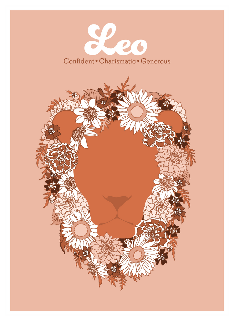 Greeting Card: Zodiac - LEO