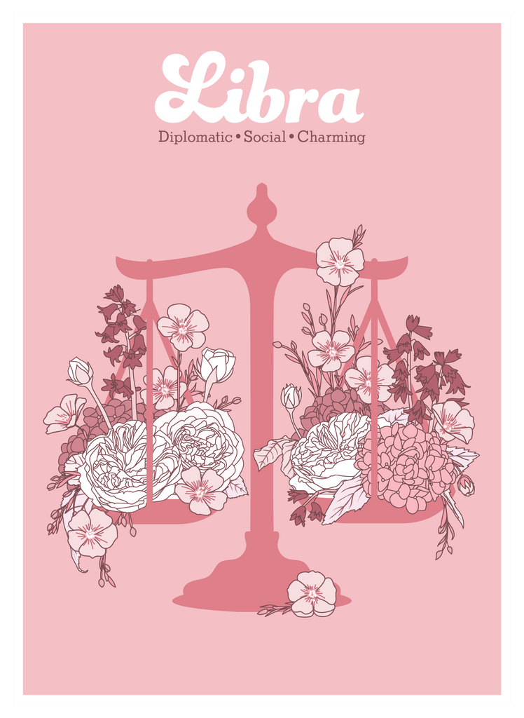 Greeting Card: Zodiac - LIBRA