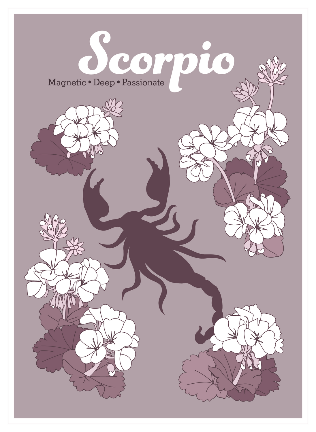 Greeting Card: Zodiac - SCORPIO