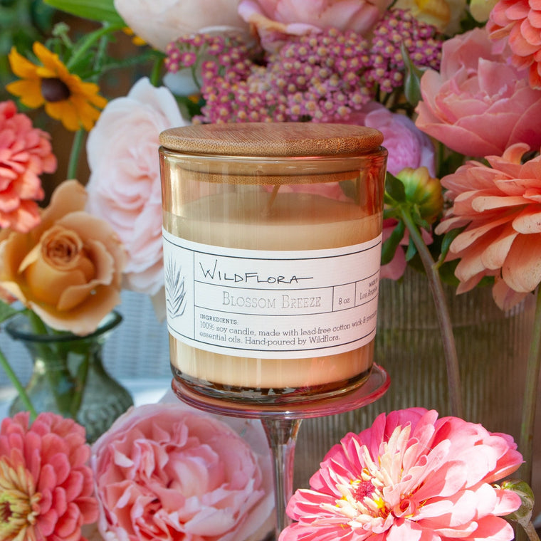Candle: Limited Edition Blossom Breeze Single Wick Candle