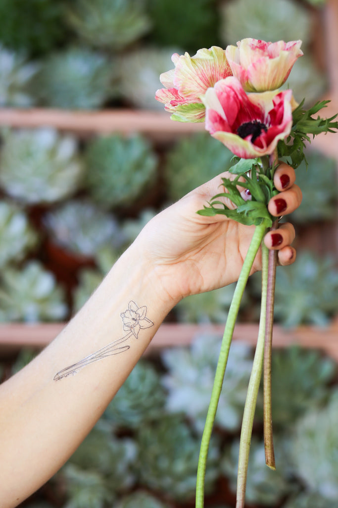 WildFlora Temporary Tattoos