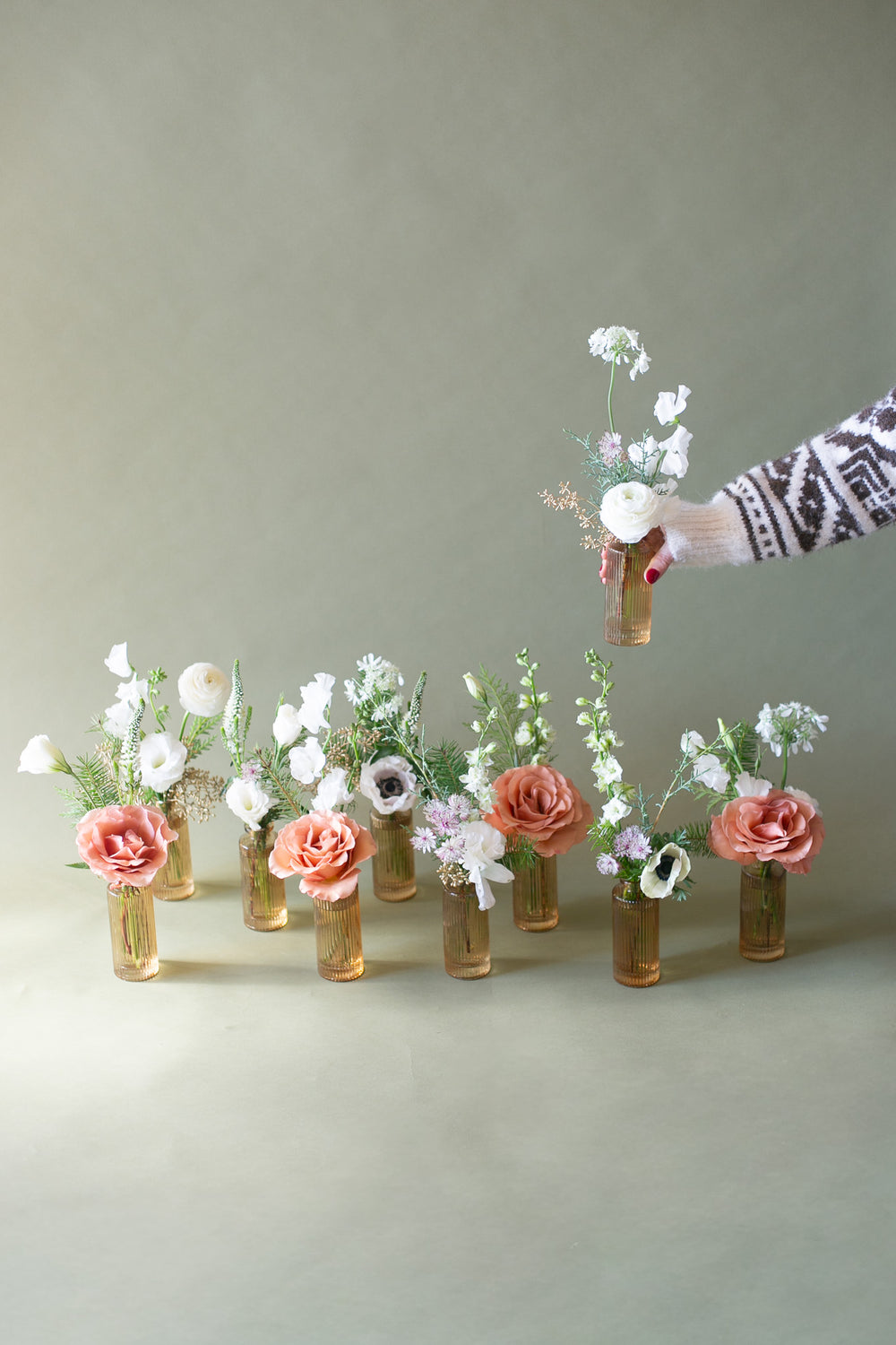 Sugar & Spice Bud Vases