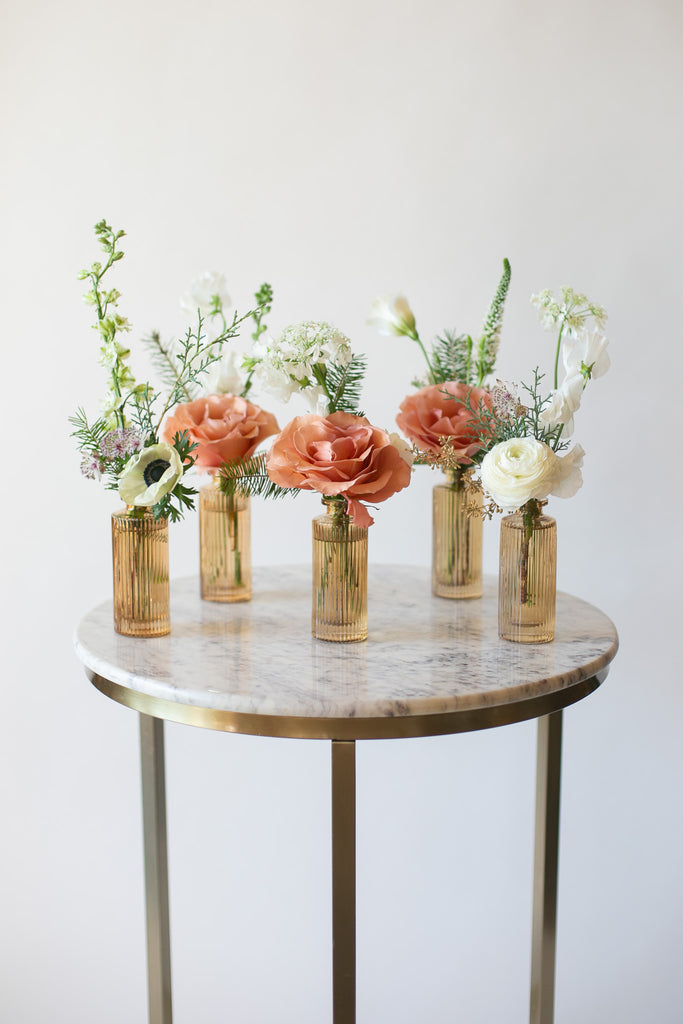 Sugar & Spice Bud Vases