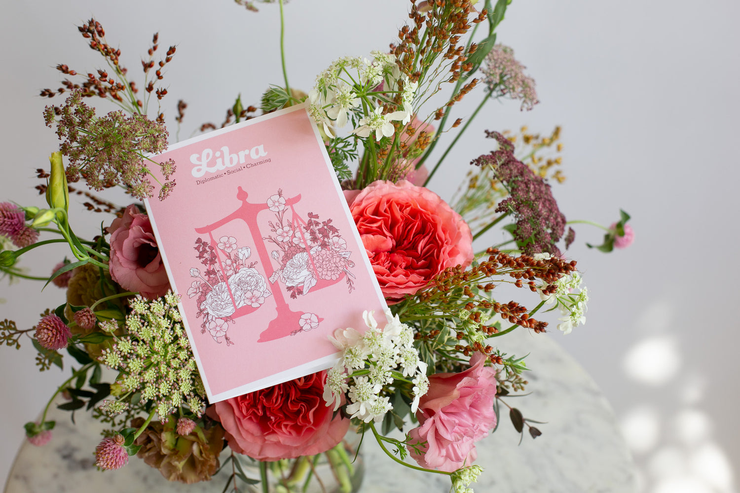 Greeting Card: Zodiac - LIBRA