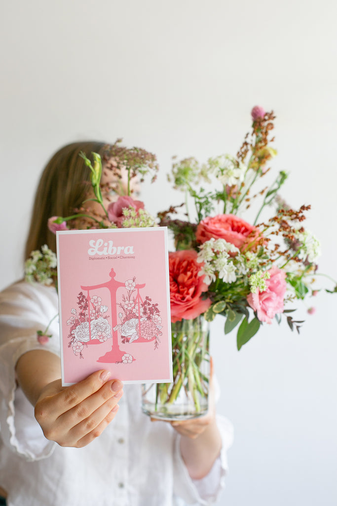 Greeting Card: Zodiac - LIBRA