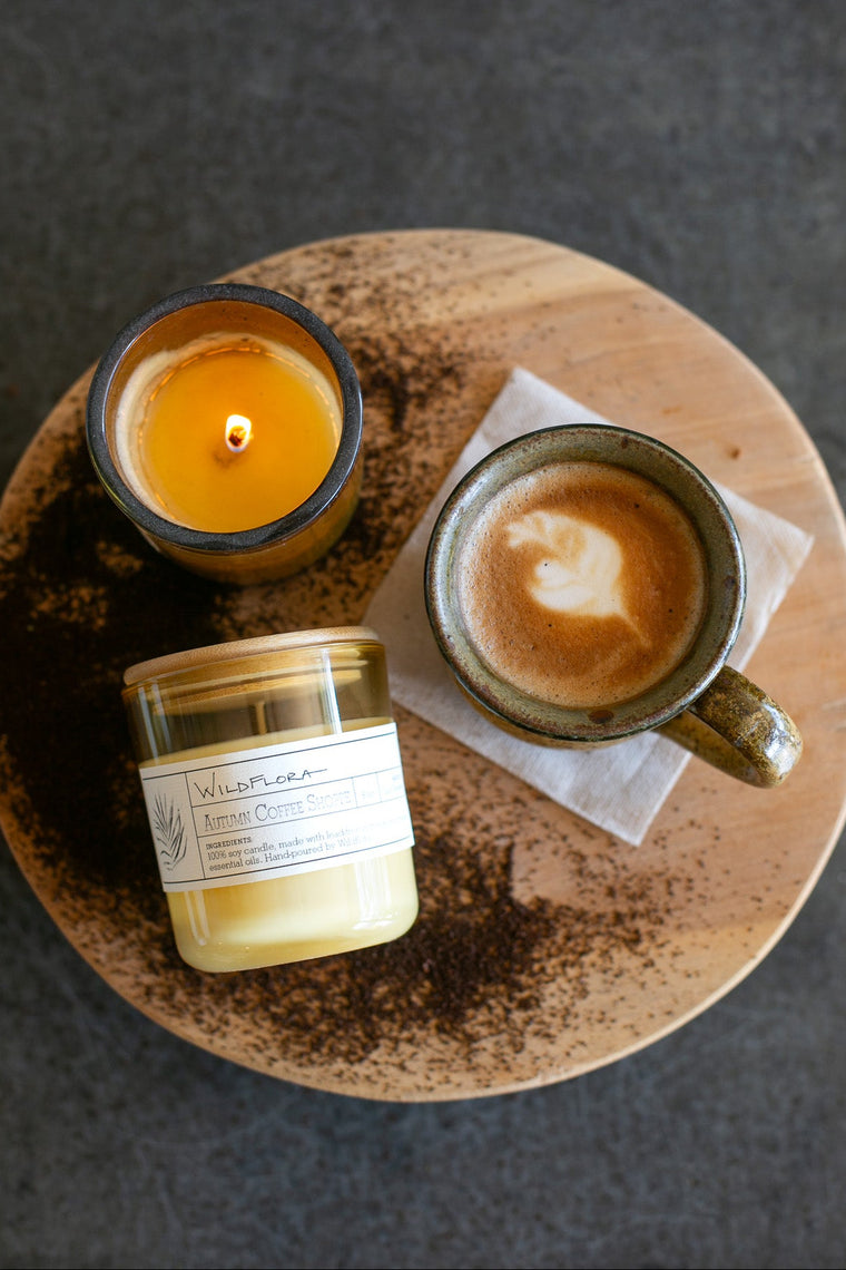 Limited Edition Candle - Single Wick: AUTUMN COFFEE SHOPPE
