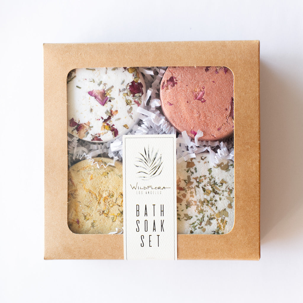 WildFlora Bath Soak Set