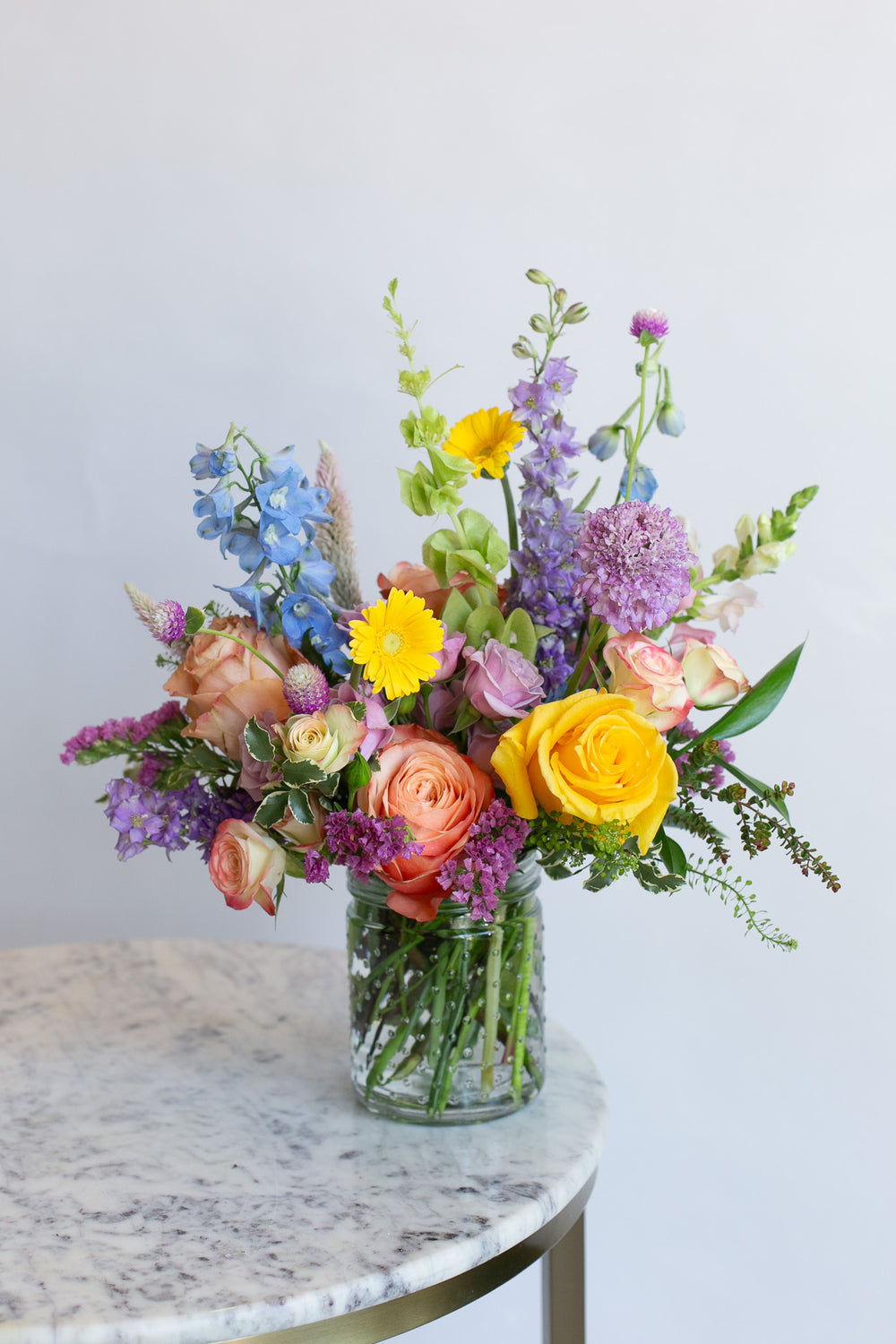 Seasonal Hobnail Arrangement