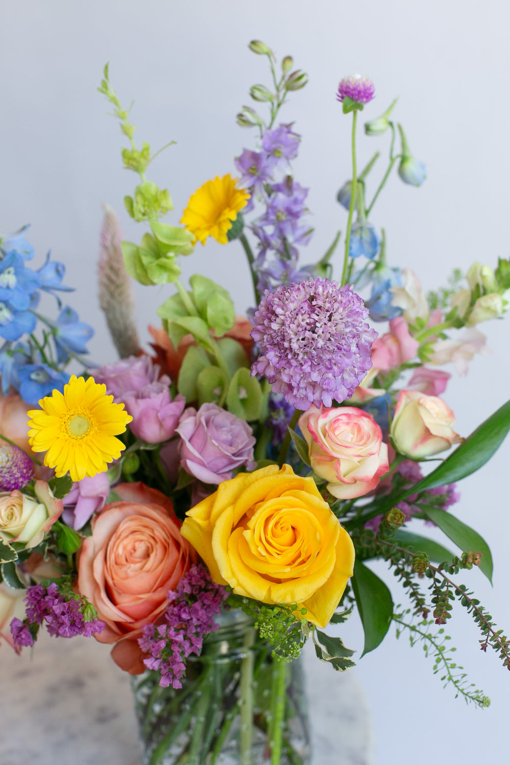 Seasonal Hobnail Arrangement