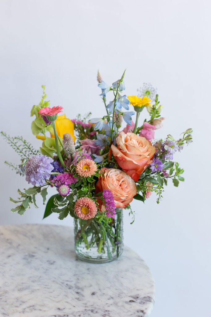 Seasonal Hobnail Arrangement