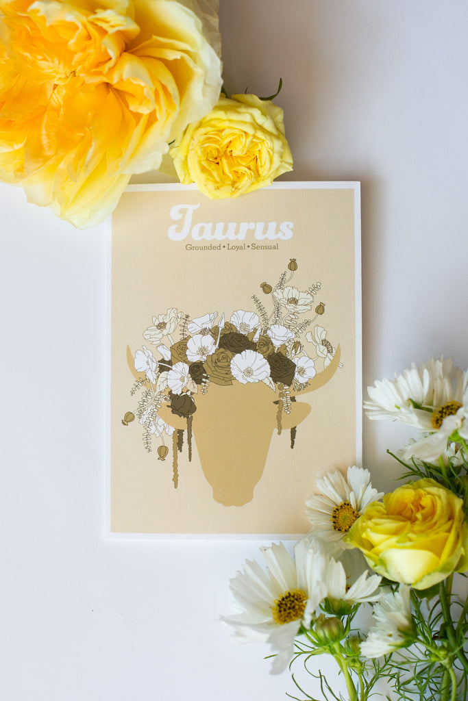 Greeting Card: Zodiac - TAURUS