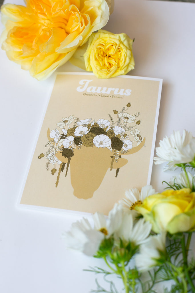 Greeting Card: Zodiac - TAURUS