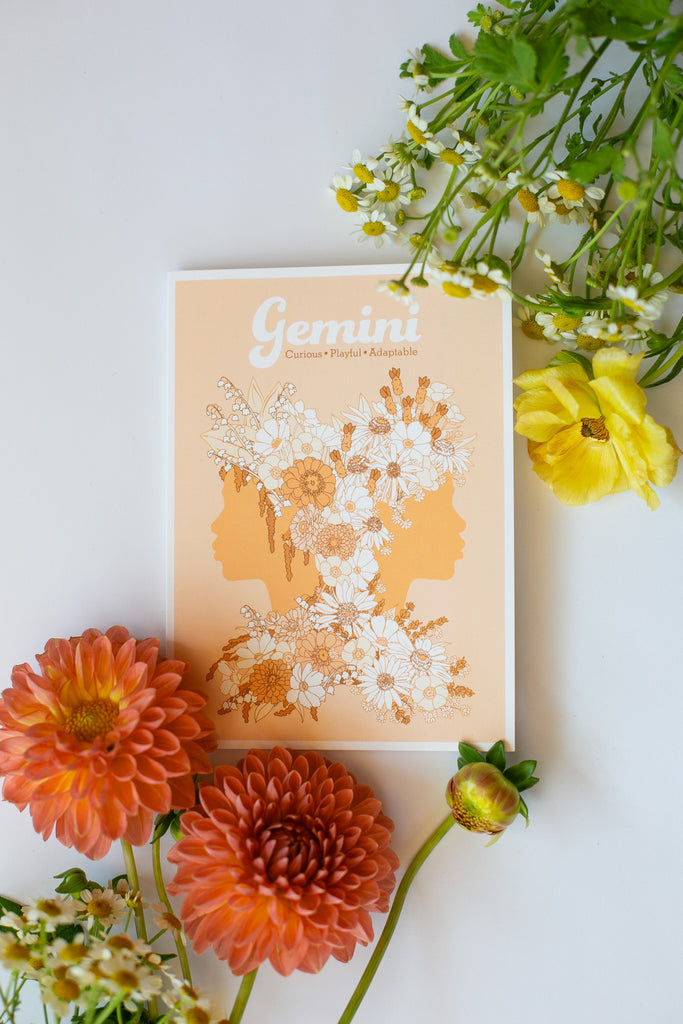 Greeting Card: Zodiac - GEMINI