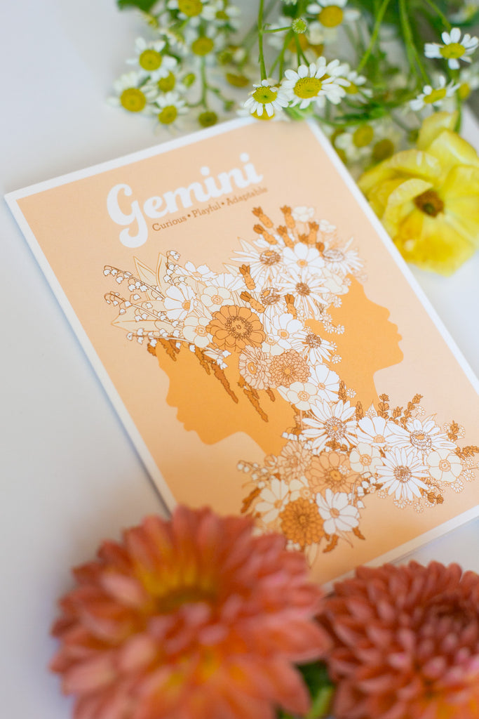 Greeting Card: Zodiac - GEMINI
