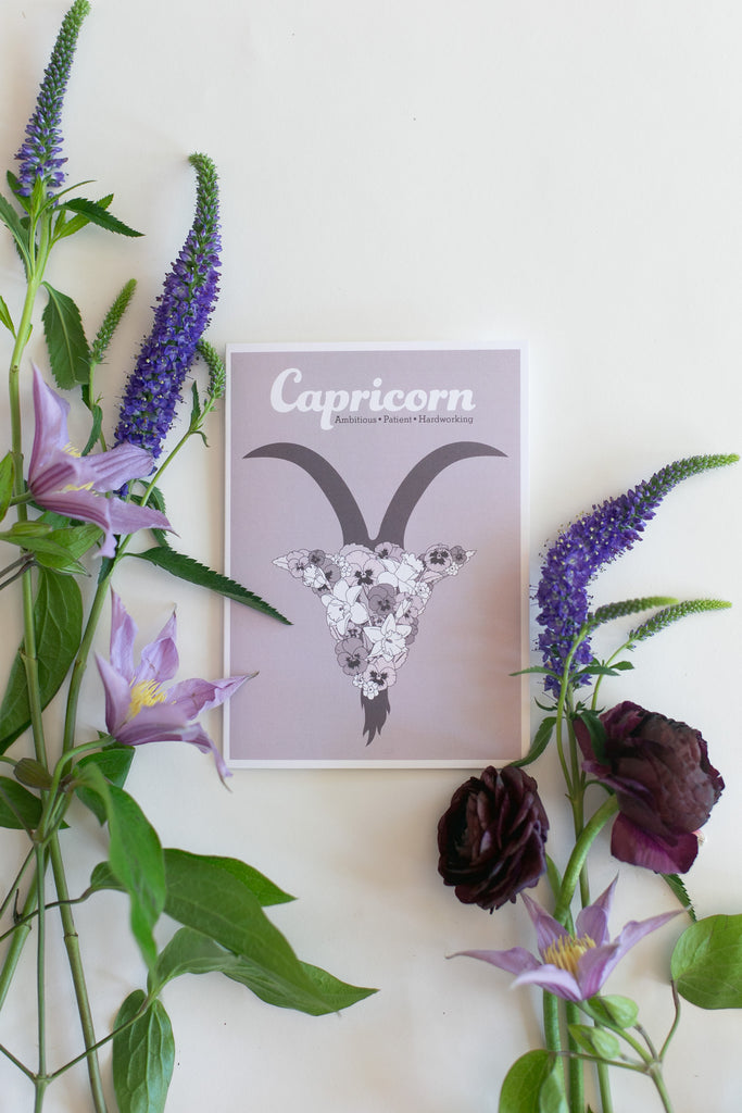 Greeting Card: Zodiac - CAPRICORN