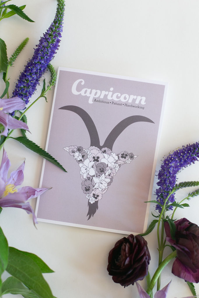 Greeting Card: Zodiac - CAPRICORN