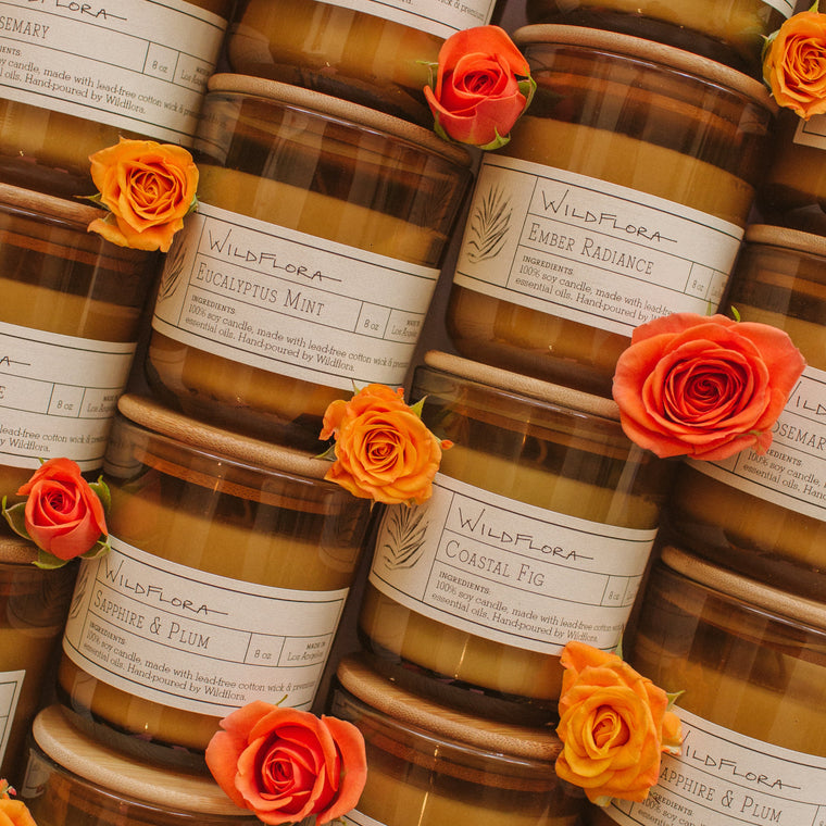 Wholesale WildFlora Candles: 12 Count Variety Pack