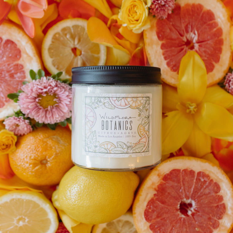 Candle: WildFlora Botanics Line - Double Wick