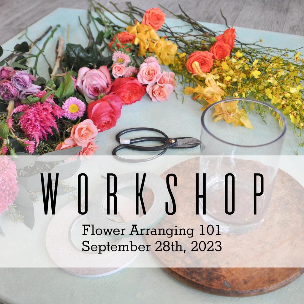 2023.09.28 Workshop | Flower Arranging 101