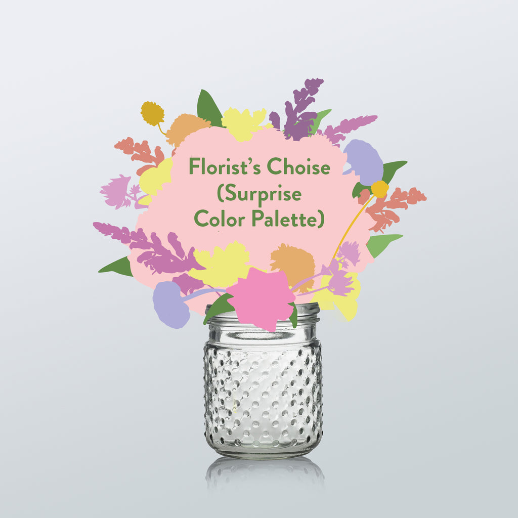 Hobnail Flower Arrangement for Gift Box