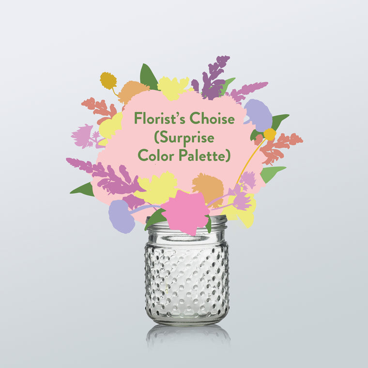 Hobnail Flower Arrangement for Gift Box