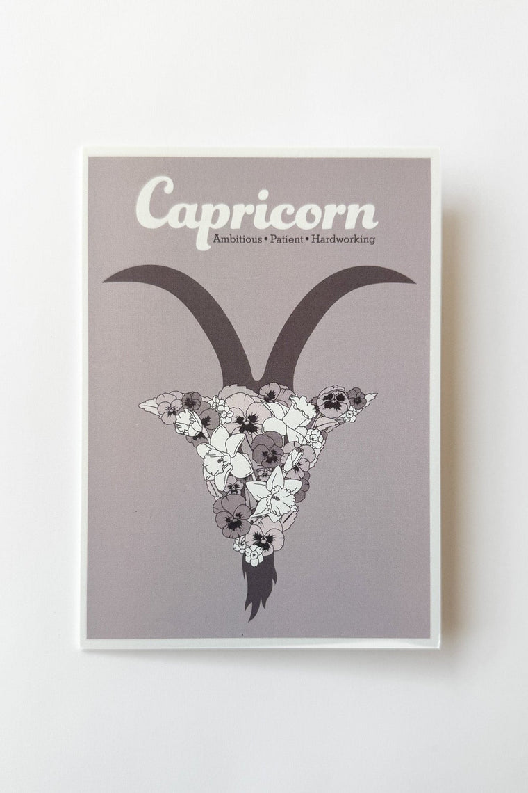 Greeting Card: Zodiac - CAPRICORN