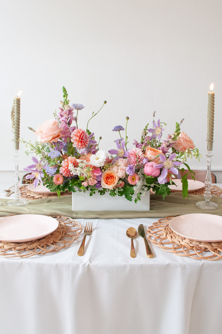 Long & Low Event Arrangement