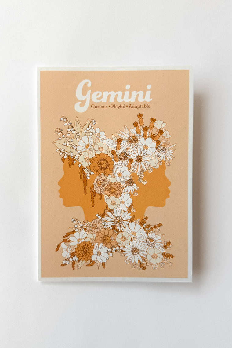 Greeting Card: Zodiac - GEMINI