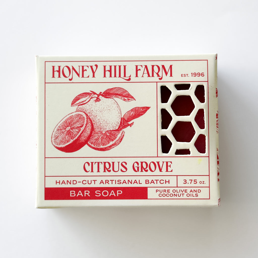 Hand Cut Artisanal Bar Soap by Honey Hill Farm