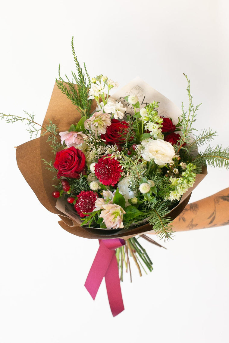 Holiday Sleigh Bouquet