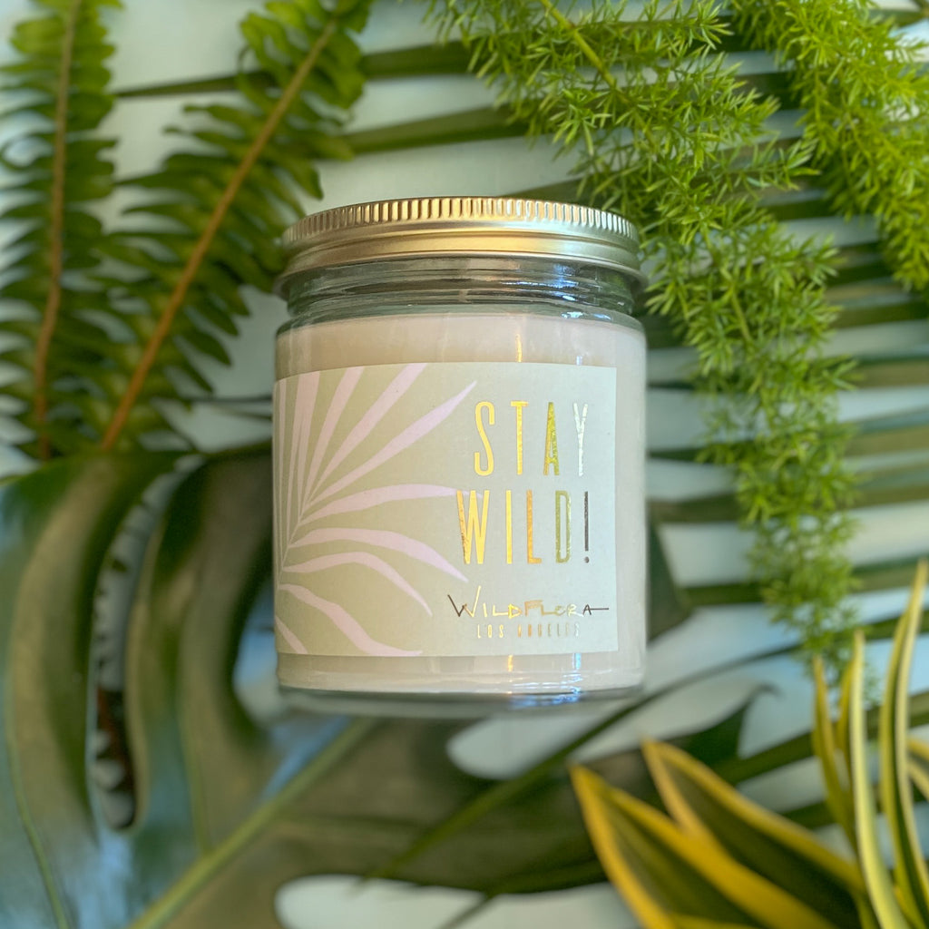 WildFlora Expressions Candle Line stay wild