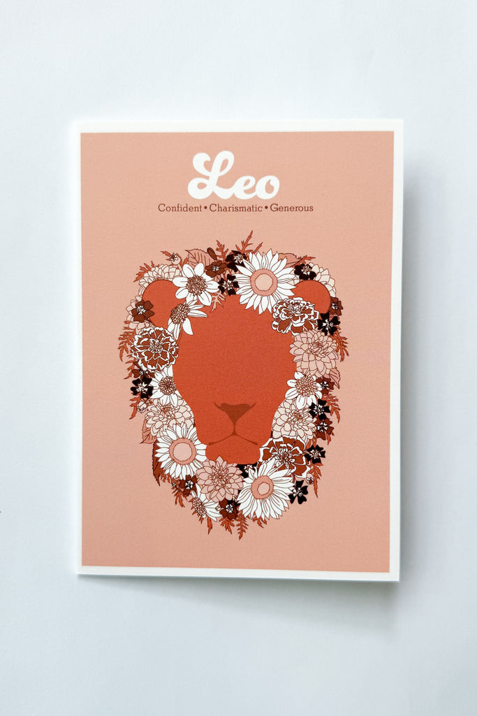 Greeting Card: Zodiac - LEO