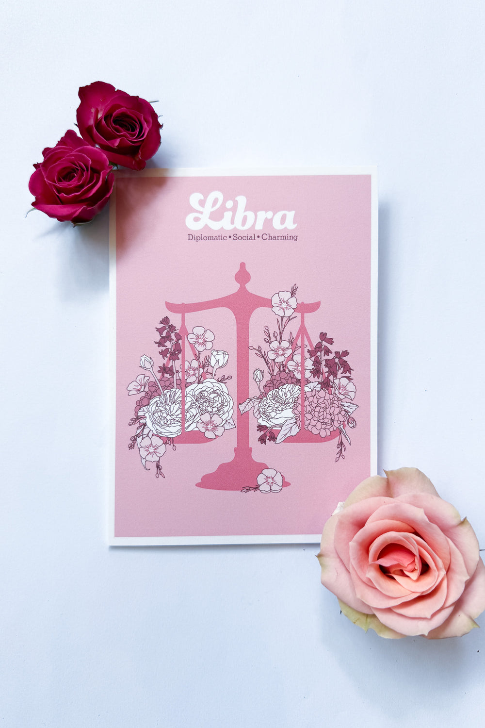 Greeting Card: Zodiac - LIBRA
