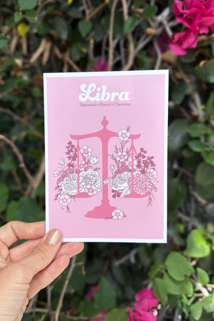 Greeting Card: Zodiac - LIBRA