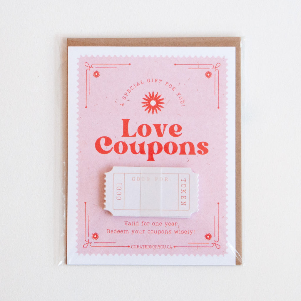 Greeting Card: Love Coupons