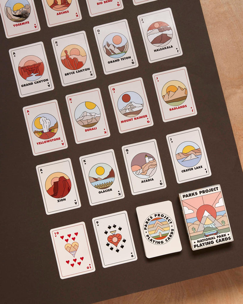 National Parks Playing Cards